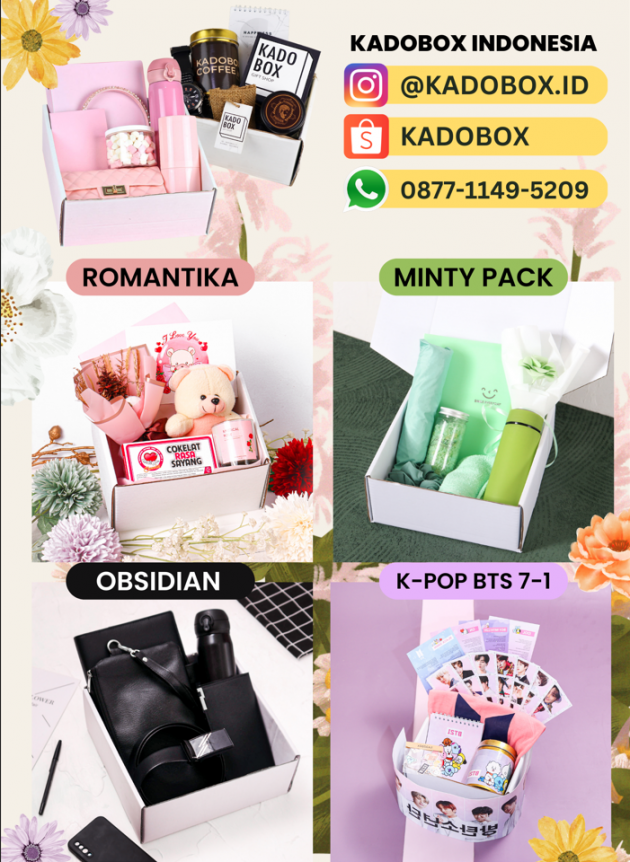 KADOBOX, HAMPERS UNIK SEBAGAI IDE KADO UNTUK ORANG TERKASIH